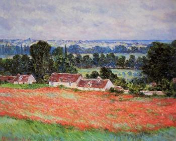尅勞德 莫奈 Poppy Field, Giverny 尅勞德 莫奈 Poppy Field, Giverny